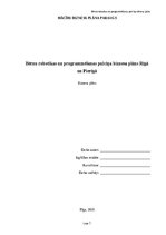 Business Plans 'Bērnu robotikas un programmēšanas pulciņa biznesa plāns Rīgā un Pierīgā', 1.