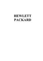 Research Papers 'Hewlett Packard', 1.