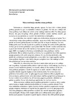 Essays 'Mana motivācija mācīties māsas profesijā', 1.