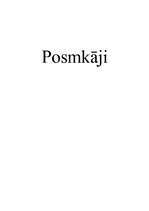 Research Papers 'Posmkāji', 1.