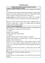 Summaries, Notes 'Konspekts integrēto mācību nodarbībai', 3.