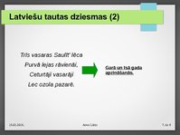 Presentations 'Senlatviešu kalendārs', 7.