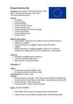 Summaries, Notes 'Eiropas organizācijas', 4.
