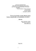 Research Papers 'Lietuvas basketbola attīstība 30-tajos gados: iezīmes, organizācija un skandaloz', 1.