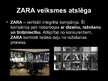 Presentations 'Uzņēmuma "Zara" raksturojums', 11.