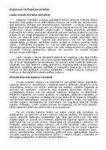 Summaries, Notes 'Kopienas rīcībspējas analīze', 1.