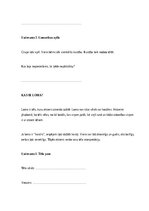 Samples 'Teātra māksla – emocijas, lomas un skatuves radošums', 17.