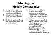 Presentations 'Birth Regulation in Europe: Completing the Contraceptive Revolution', 10.