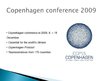Presentations 'Copenhagen Conference in 2009', 2.