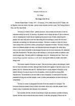 Essays 'Text Analysis of "Song of the Wren"', 1.