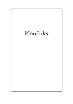 Research Papers 'Kaučuks', 1.