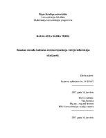 Summaries, Notes 'Bakalaura darba tēzes. Bauskas novada kultūras centru reputācija vietējo iedzīvo', 1.