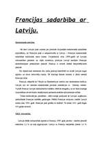 Research Papers 'Francijas sadarbība ar Latviju', 2.