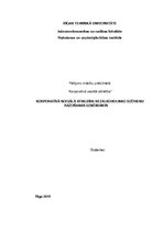Research Papers 'Korporatīvā sociālā atbildība bezalkoholisko dzērienu ražošanas uzņēmumos', 1.