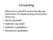Presentations 'Logging Machinery for Private Woodlot Owners in Canada', 3.