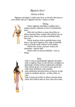 Summaries, Notes 'Ēģiptiešu dievi - Ozīriss un Izīda', 1.