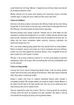 Essays 'Learning through failure', 4.
