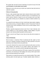 Essays 'Learning through failure', 7.