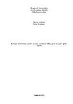 Research Papers 'Latvijas iedzīvotāju sastāva analīze, salīdzinot 2002. un 2007.gadu', 1.