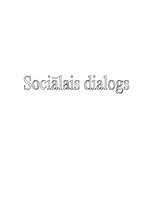 Research Papers 'Sociālais dialogs', 1.
