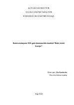 Research Papers 'Rainis attainojums 1929. gada kinomateriālu datubāzē “Redzi, dzirdi Latviju!”', 1.