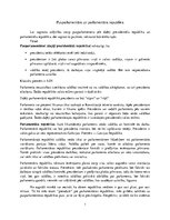 Summaries, Notes 'Pusparlamentāra un parlamentāra republika', 1.