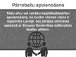 Presentations 'Spilgtākie reorganizācijas apvienošanās piemēri Latvijas komercdarbībā un ārvals', 8.