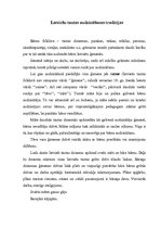 Summaries, Notes 'Tautas pedagoģijas atziņas latviešu folklorā', 2.