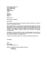 Samples 'Business Letter: Reply to Inquiry', 1.