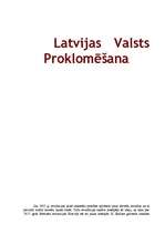 Research Papers 'Latvijas valsts proklamēšana', 1.