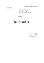 Summaries, Notes 'Ansamblis "The Beatles"', 1.