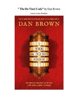 Essays '"The Da Vinci Code" by Dan Brown', 1.