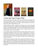Essays '"The Da Vinci Code" by Dan Brown', 5.