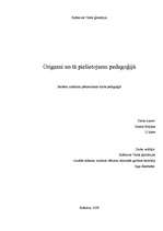 Research Papers 'Origami un tā pielietojums pedagoģijā', 1.