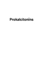 Summaries, Notes 'Prokalcitonīns', 5.