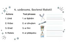 Presentations 'Latviešu valodas uzdevumi 1.–2. klasei', 7.