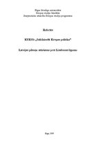 Research Papers 'Latvijas pilsoņu attieksme pret Lisabonas līgumu', 1.