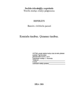 Research Papers 'Romiešu tiesības. Ģimenes tiesības', 1.