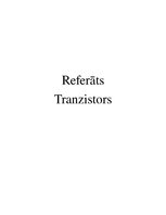 Research Papers 'Tranzistors', 1.