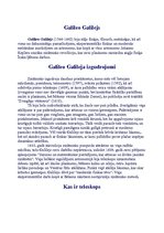 Research Papers 'Astronomijas atdzimšana Eiropā.Galileo Galilejs', 2.