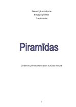 Research Papers 'Piramīdas', 1.