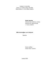 Research Papers 'Wiki tehnoloģijas un to lietojumi', 1.