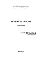 Research Papers 'Latvijas lats (1940-1993)', 1.