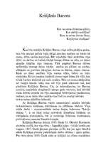 Research Papers 'Krišjanis Barons', 1.