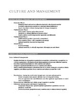 Summaries, Notes 'Intercultural Competences in Business', 3.