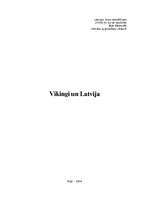 Research Papers 'Vikingi un Latvija', 1.