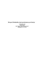 Essays 'Analīze un secinājumi par Eiropas Cilvēktiesību tiesas spriedumiem pret Latviju', 1.