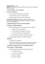 Summaries, Notes 'Kā pētīt un saglabāt tradīcijas? 3.kl.sociālās zinības', 2.