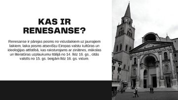 Presentations 'Renesanse', 2.