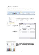 Summaries, Notes 'Objekta noformēšana Microsoft Word 2007', 3.